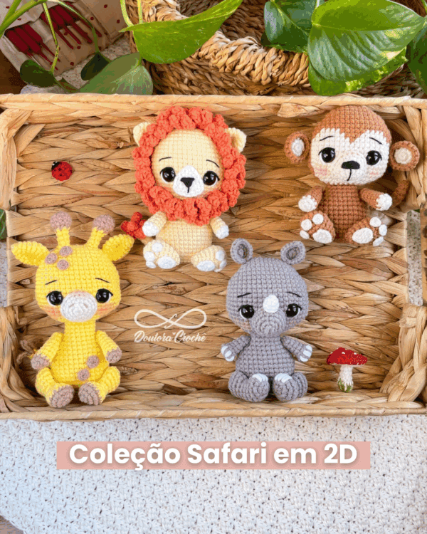PDF em Pré-venda: Coleção Safari em 2D
